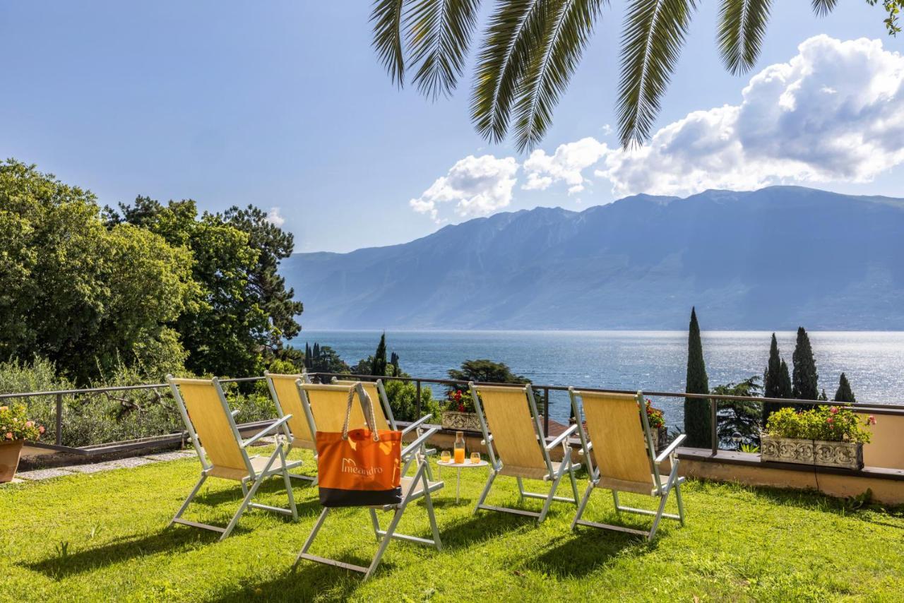Hotel Meandro - Lake View Gargnano Kültér fotó